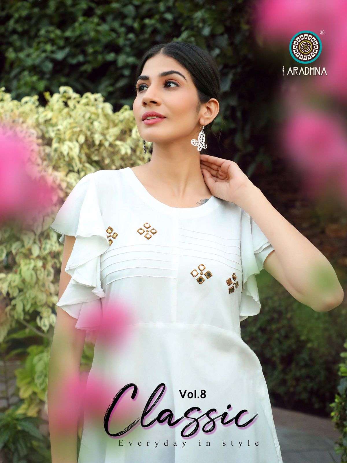  Aradhna Classic Vol 8 Heavy Rayon Western Top For Ladies At Wholesale Price in India
