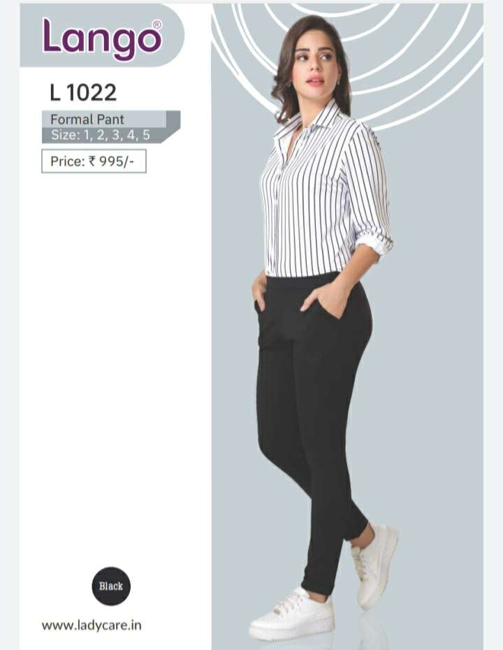 LANGO BRAND FORMAL PANTS FOR LADIES AT WHOLESALE AFFORDABLE PRICES IN INDIA