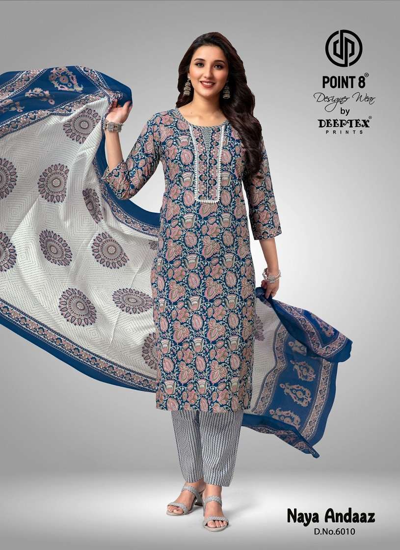 Deeptex Naya Andaaz Vol 6 Ready Made Printed Collection