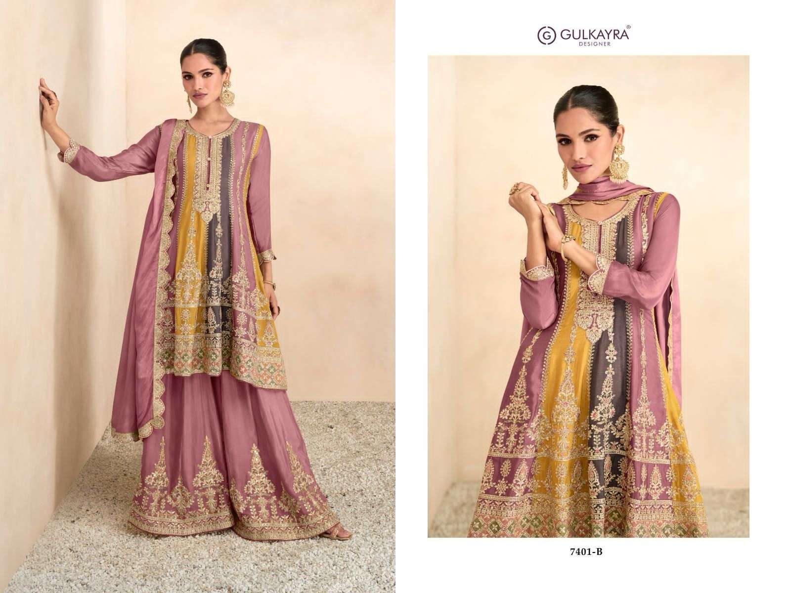 Gulkayra Preet Ready Chinon Designer Salwar Suits Collection