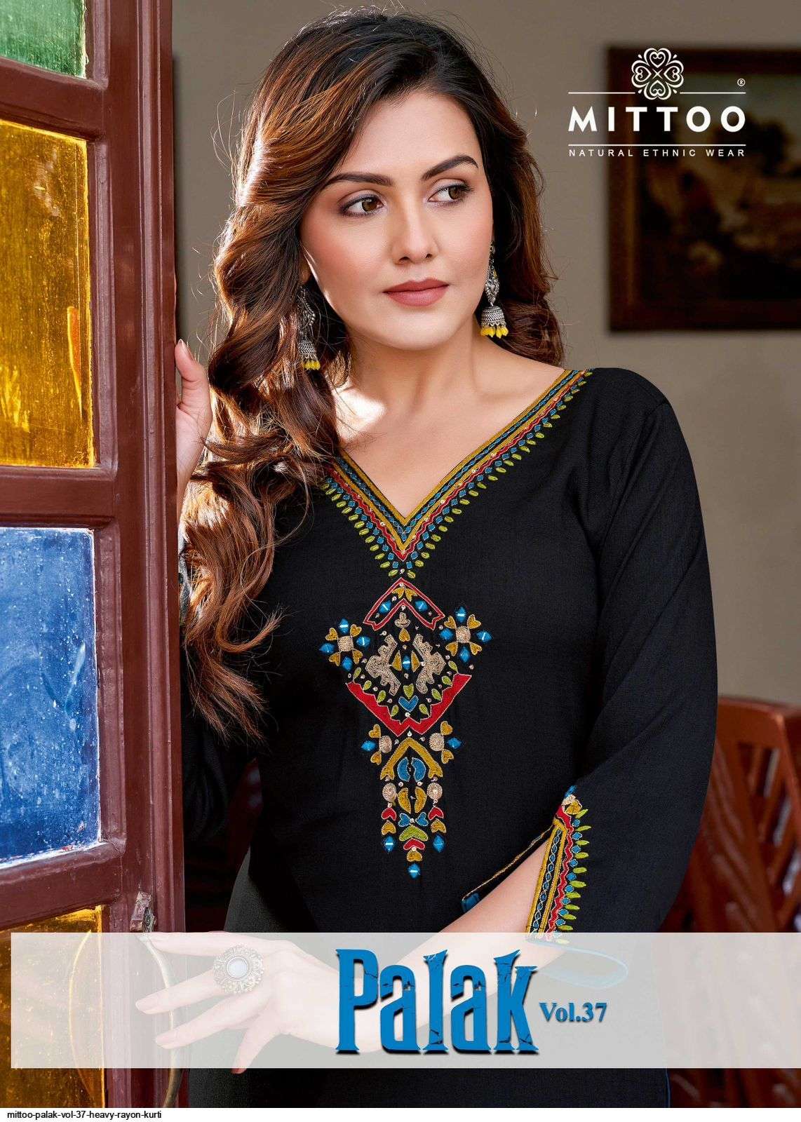 MITTOO PALAK VOL 37 HEAVY RAYON KURTI