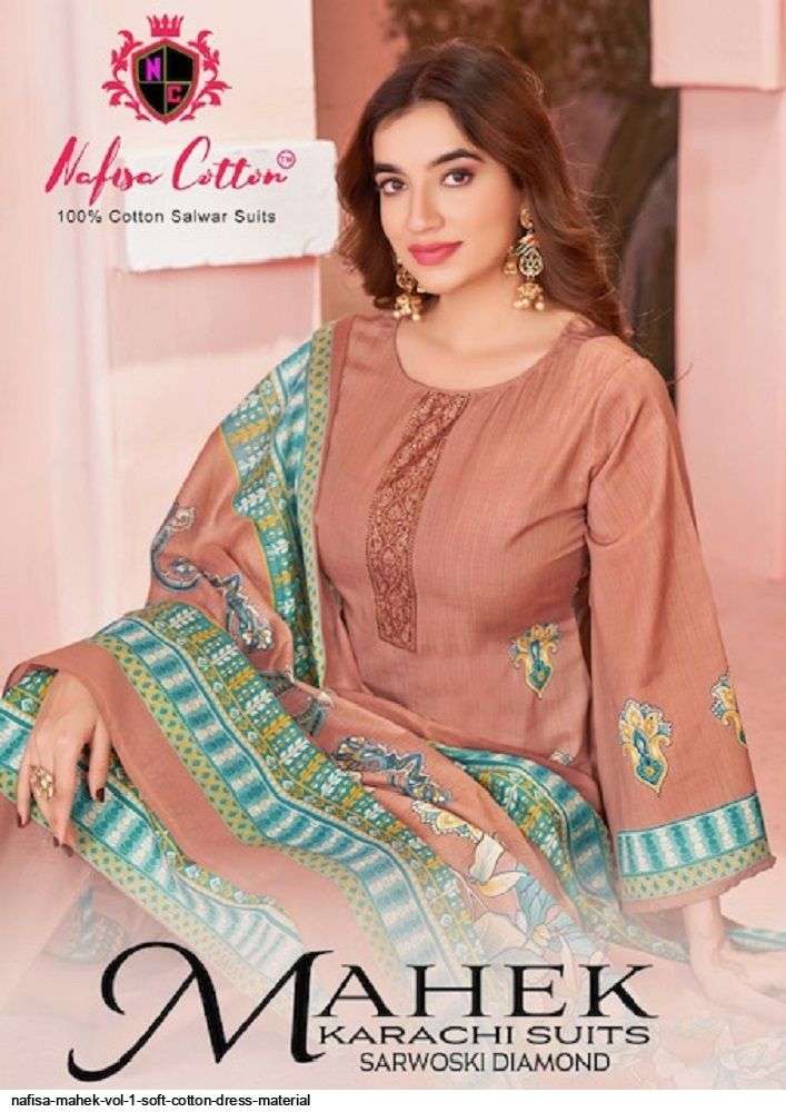 NAFISA MAHEK VOL 1 SOFT COTTON DRESS MATERIAL