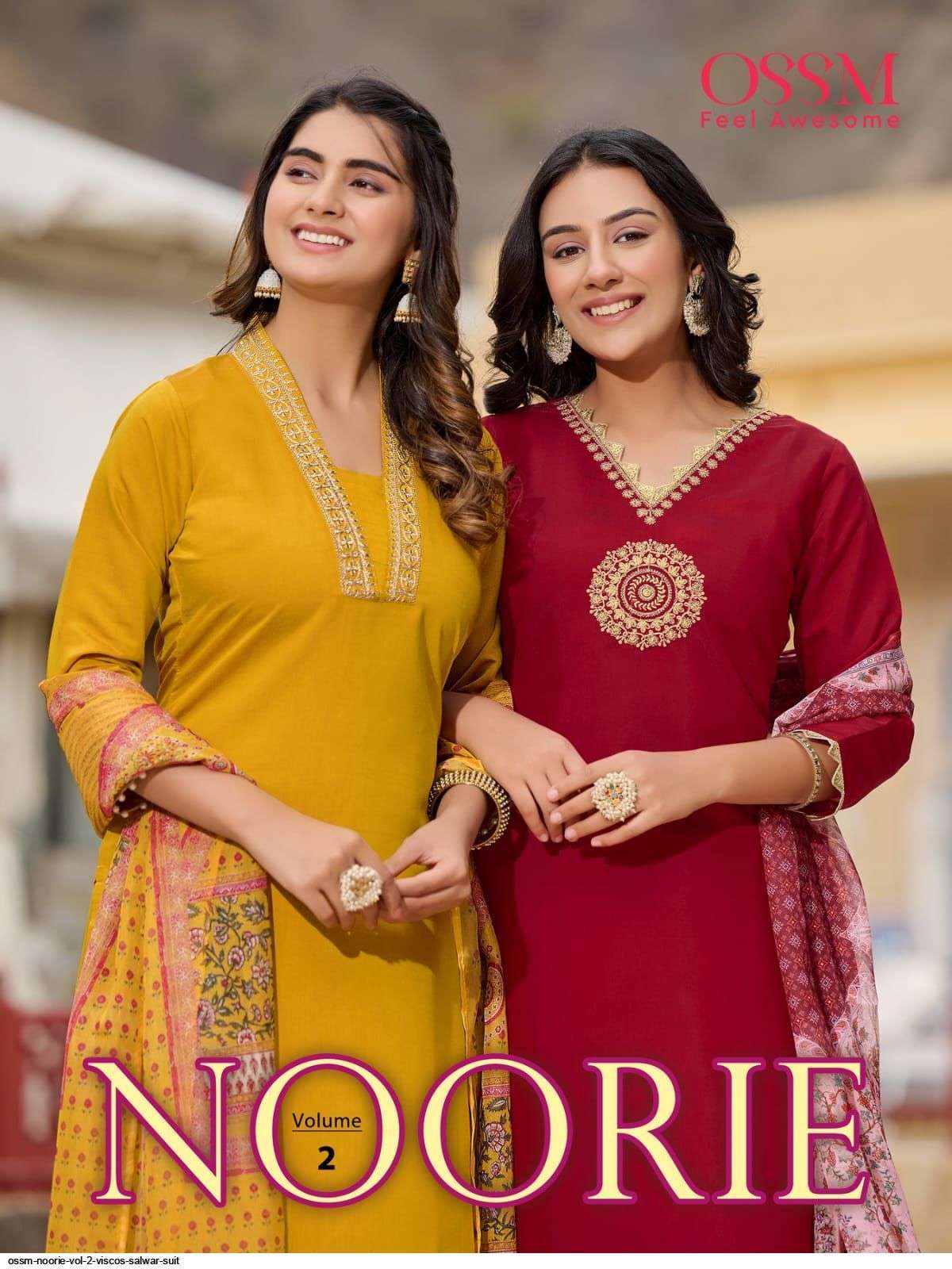 OSSM NOORIE VOL 2 VISCOS SALWAR SUIT