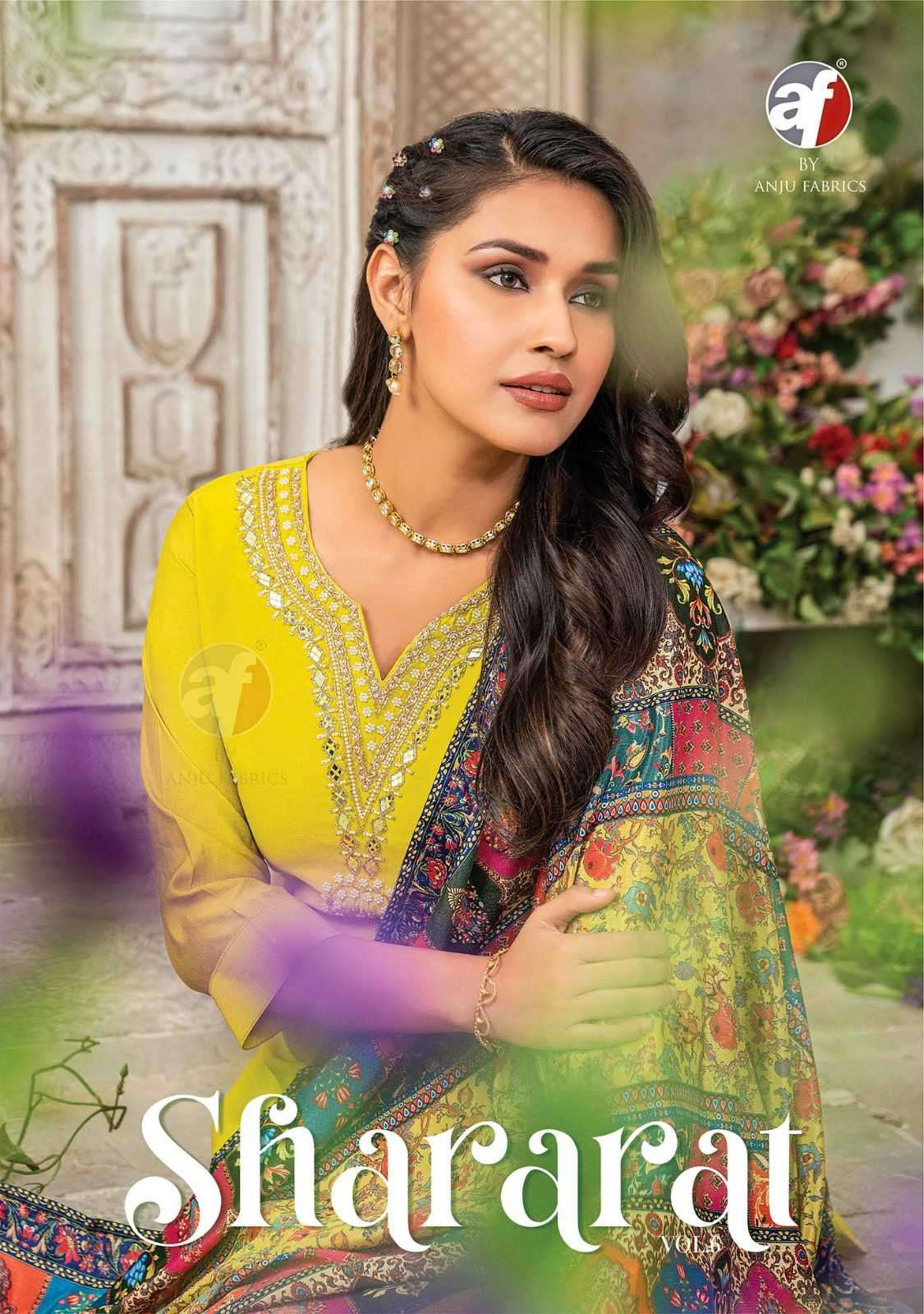 ANJU FAB SHARARAT VOL 6 READYMADE FESTIVE WEAR CLASSY LOOK SALWAR KAMEEZ