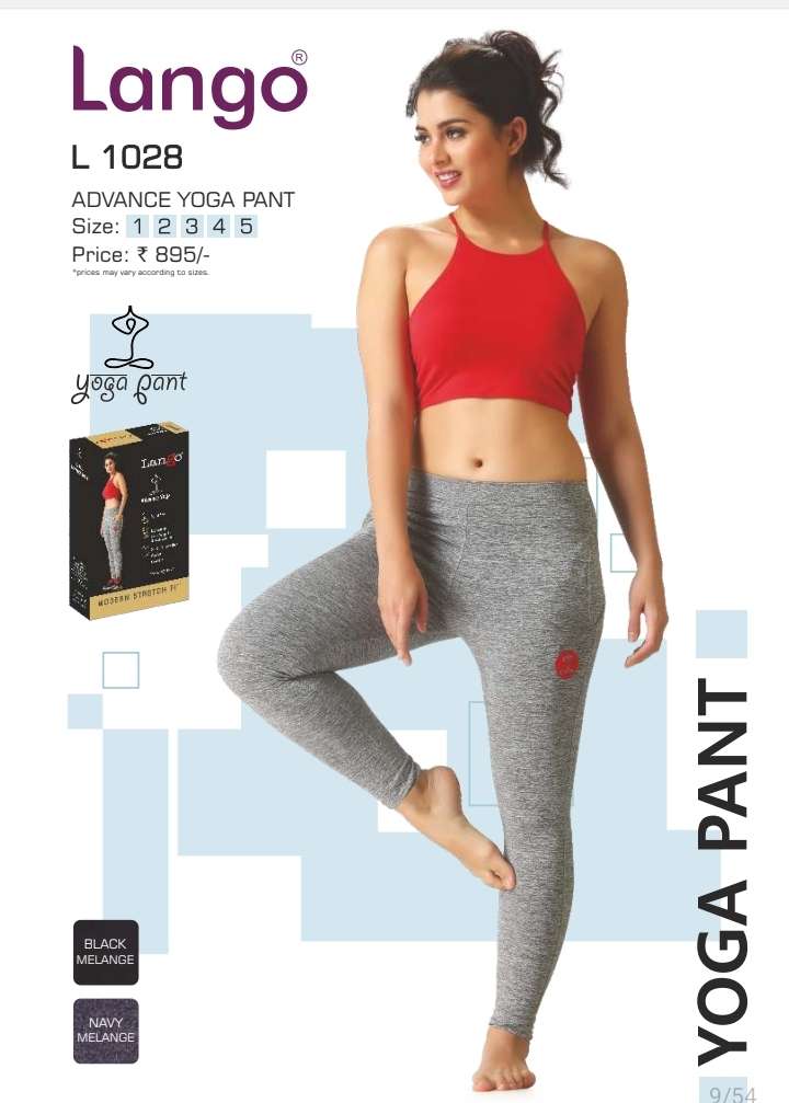 Buy Lango 1028 Dri Fit Yoga Pant online in India at Wholesale Price