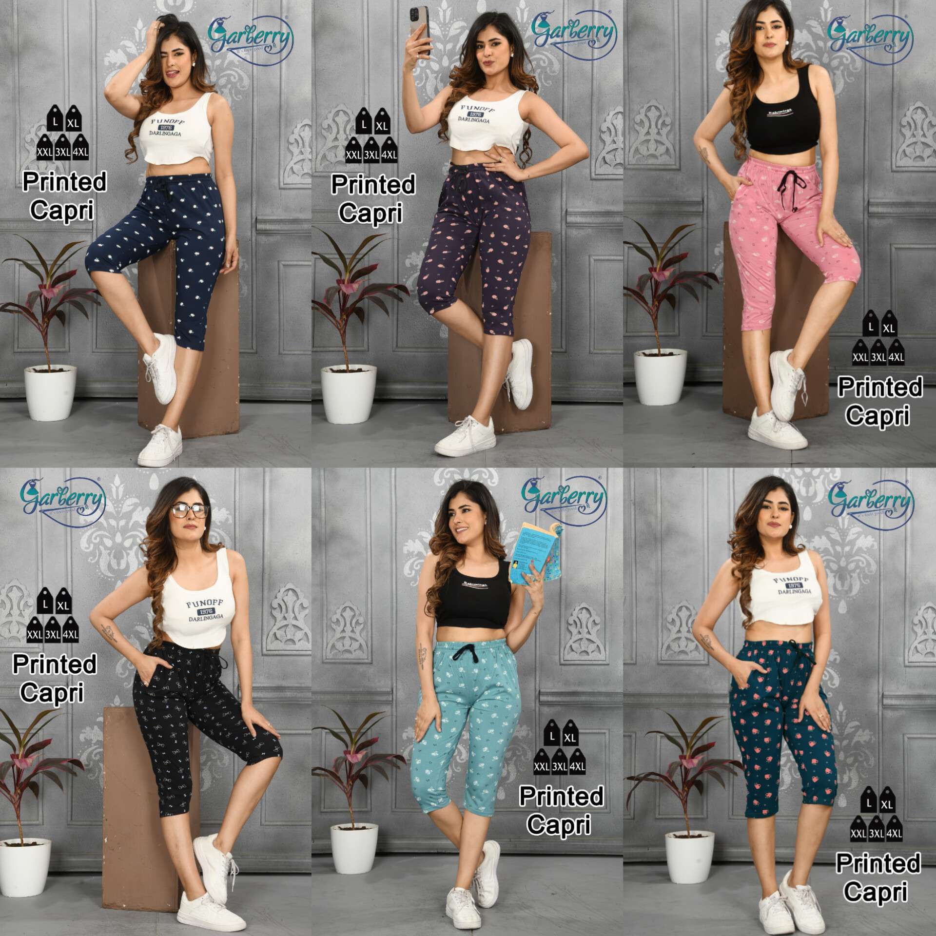 Buy Printed Capris For Women Online In India At Lowest Prices