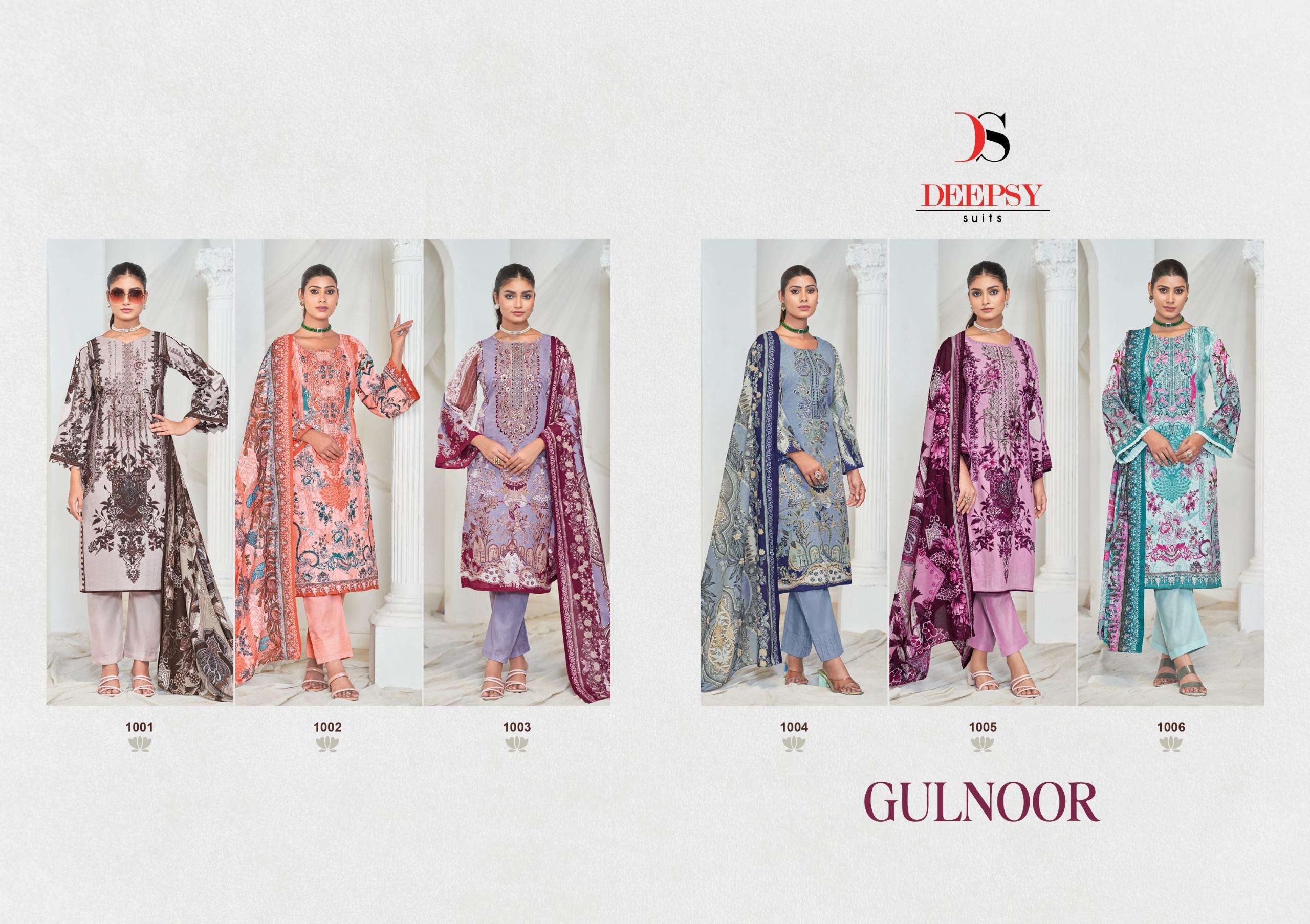 Deepsy Suits Gulnoor Cotton Dupatta Pakistani Suits Collection