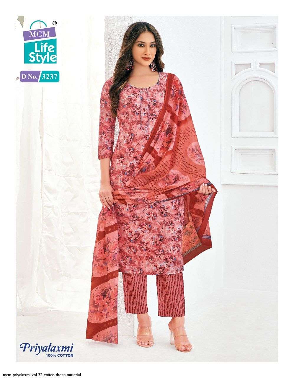 MCM PRIYALAXMI VOL 32 COTTON DRESS MATERIAL