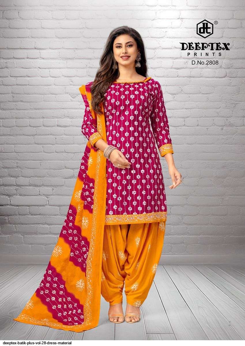 DEEPTEX BATIK PLUS VOL 28 DRESS MATERIAL