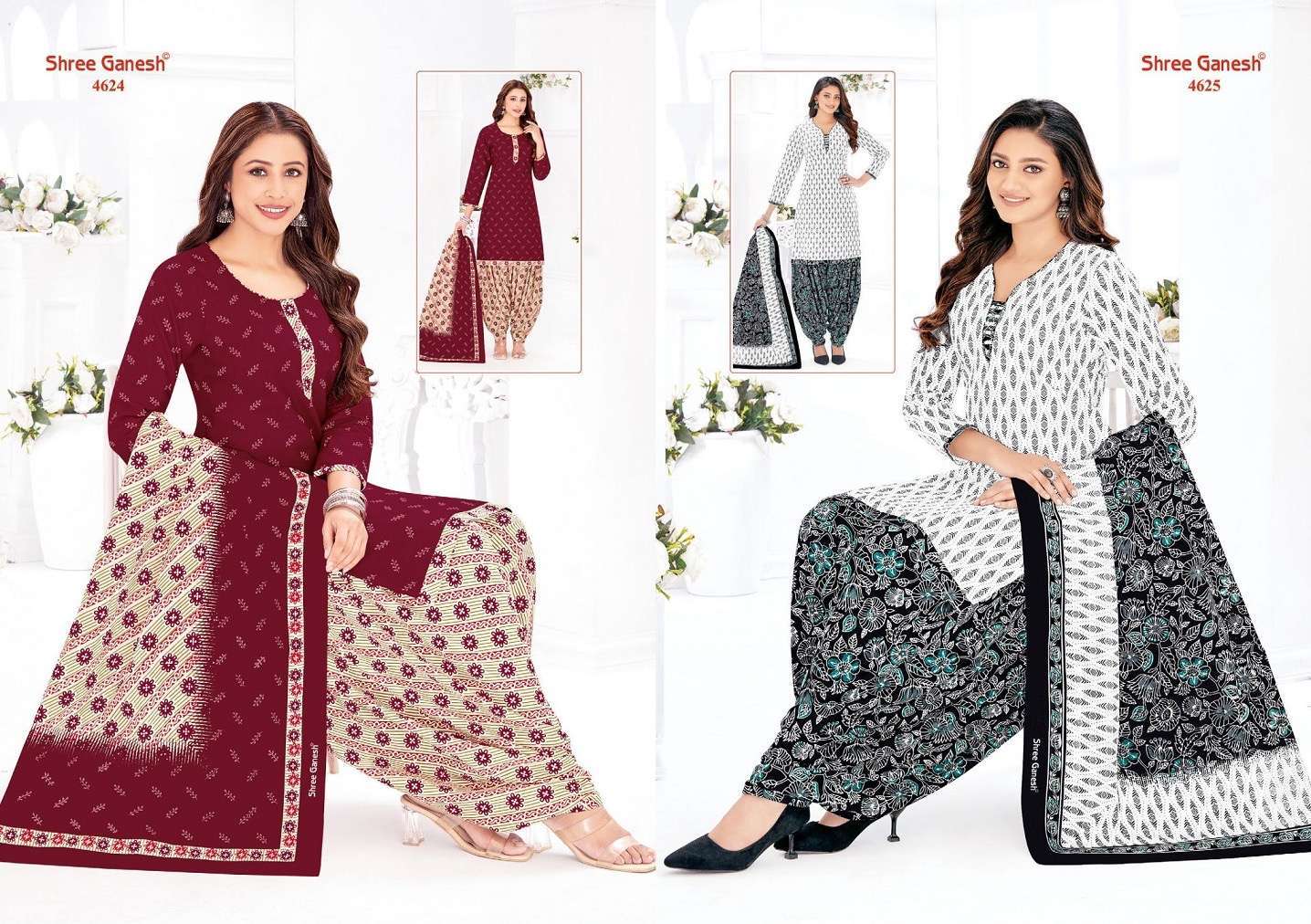 Shree Ganesh Hansika Vol-26 Wholesale Pure Cotton Printed Dress Material