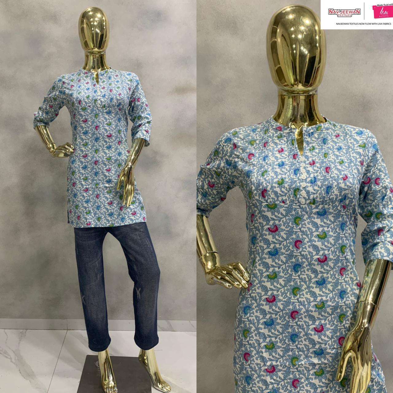 Buy D.no.1 Navjeewan Tunics at Wholesale Price from Kurti Manufacturer in Jaipur