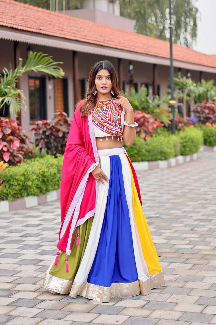 Buy Navratri Special Designer Gamthi Chaniya Choli online For Women