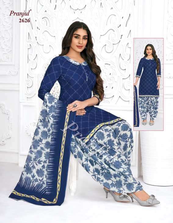 Wholesale　Pranjul　Dress　Cotton　Vol　Priyanshi　Pure　26　Material