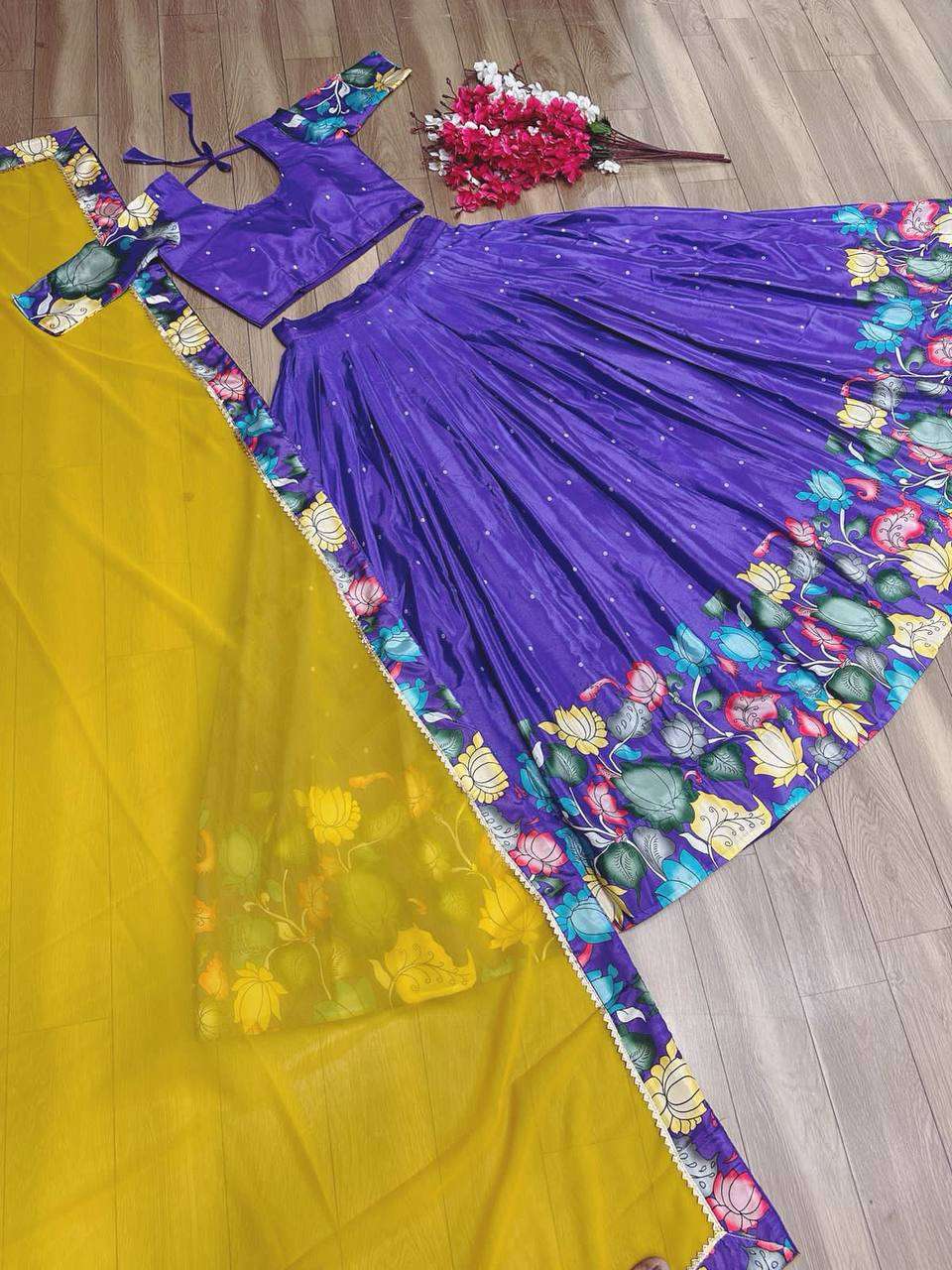 Kalamkari dress for mom and daughter new arrivals